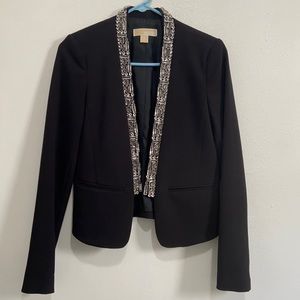 Michael Kors jewel front blazer
